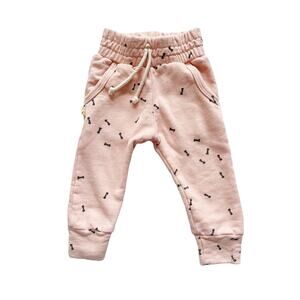 Childhoods Bows On Pink Jogger Pants Size 18-24m